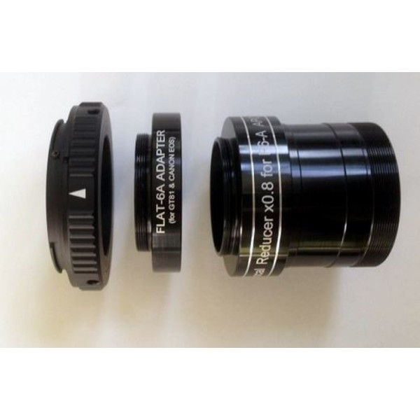 William Optics Refrator apocromático AP 81/478 GT81 with flattener/reducer for Canon EOS