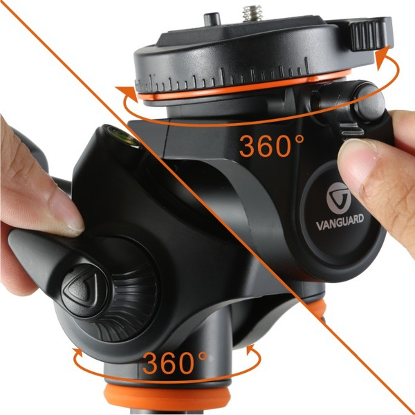 Vanguard Tripé de alumínio Espod CX 233AP