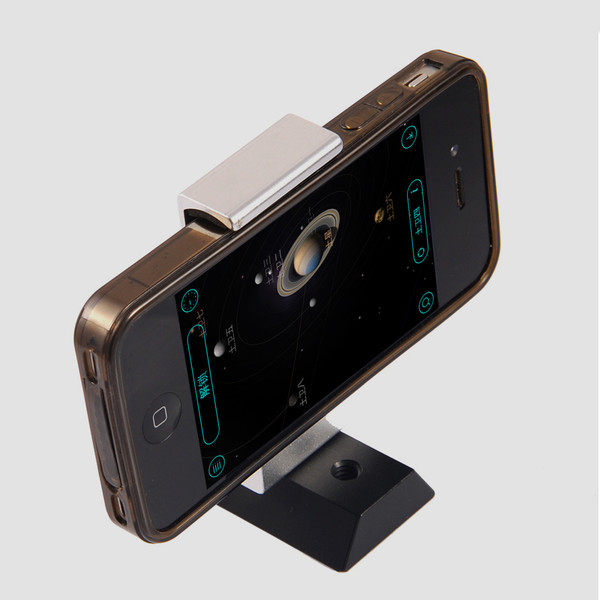 ASToptics Suporte de smartphone com calha de prisma para a base do buscador