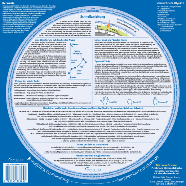 Oculum Verlag Carta celeste rotatória