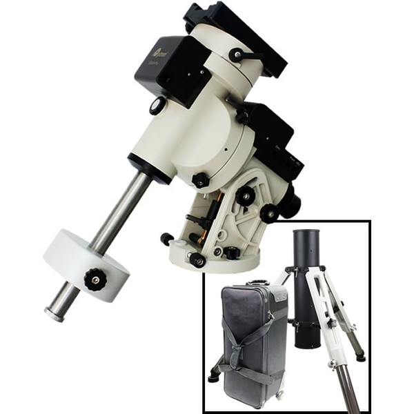 iOptron Montagem iEQ45 Pro com Coluna base Tri-Pier e mala trolley para Tri-Pier