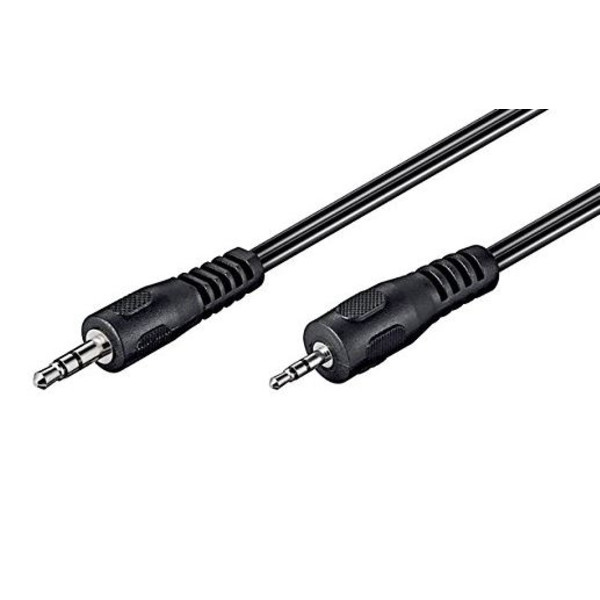 Ficha de 2,5 mm para ficha de 3,5 mm