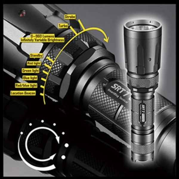 Nitecore Lanterna SRT-7 torch