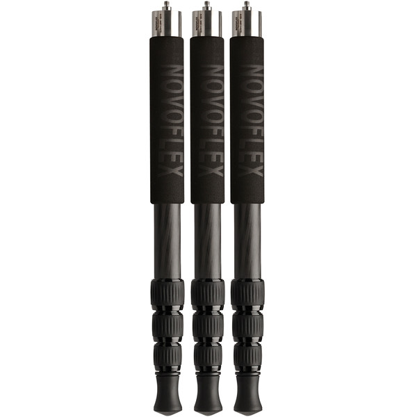 Novoflex 3x QuadroLeg C2844 Carbono 4-segmentos, compacto