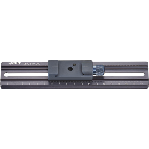 Novoflex Placa de fixação QPL Slim 200 200 x 39 mm com Q=Mount Mini montado