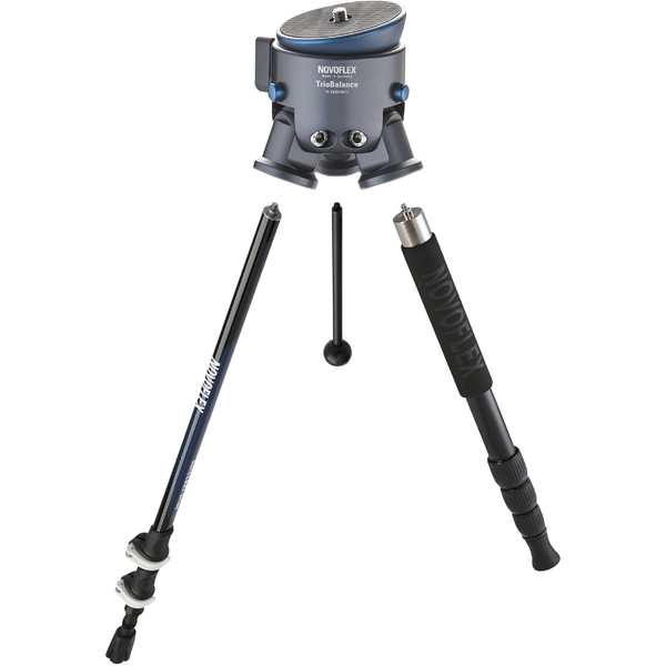 Novoflex Tripé de alumínio TrioBalance 3-leg tripod head with spirit level