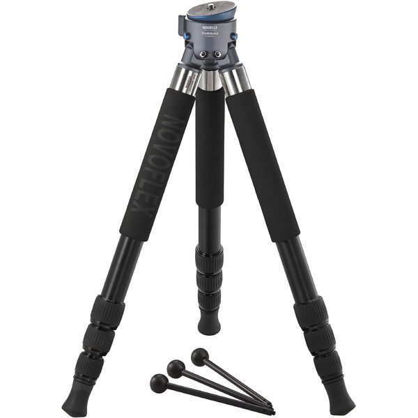 Novoflex Conjunto de tripé TrioBalance A2844 com pernas compactas de alumínio de 4 segmentos