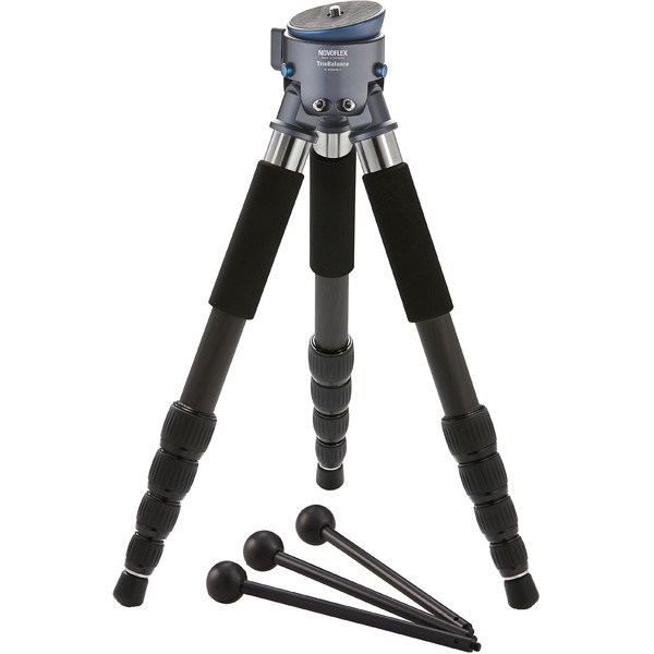 Novoflex Conjunto de tripé TrioBalance C2253 com pernas em fibra de carbono Traveller