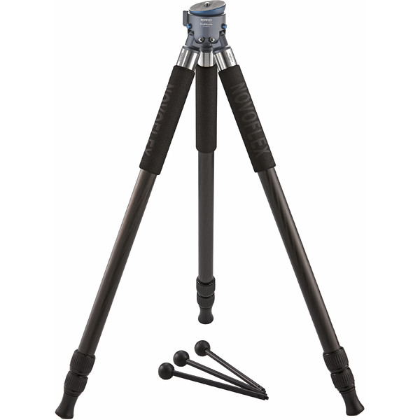 Novoflex Tripé de carbono TrioBalance C2830 tripod set with carbon-fibre, 3-segment, legs