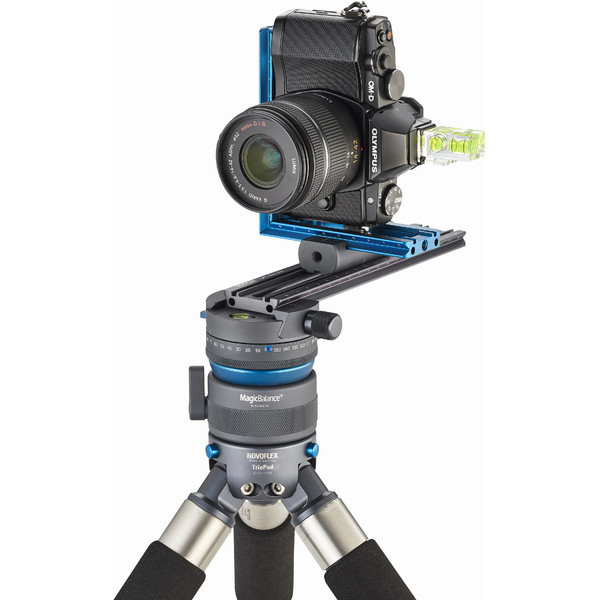 Novoflex Cabeça panorâmica para tripé Sistema VR Mini Sistema panorâmico de linha única