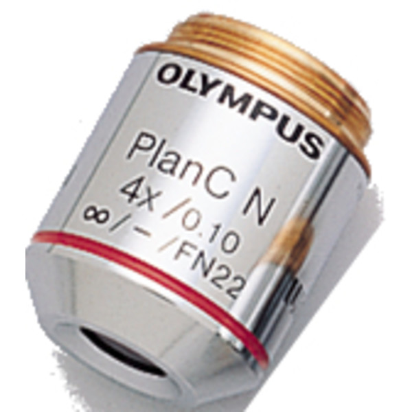 Evident Olympus objetivo PLCN4X/0.1 Plano Achromat