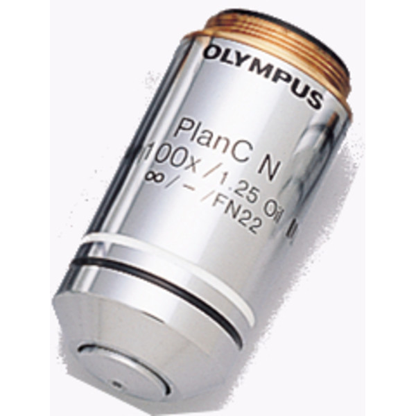 Evident Olympus objetivo Objectivas Achromat PLCN 100XO/1.25 Plano com imersão em óleo