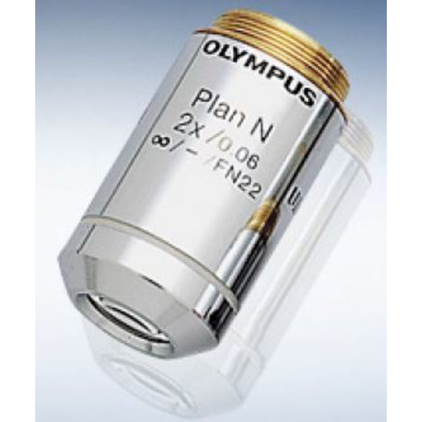Evident Olympus objetivo PLN2X/0.06 Acromático plano