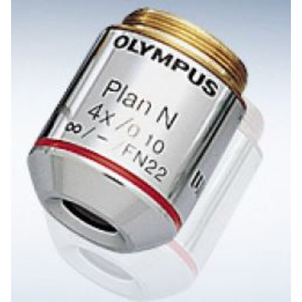 Evident Olympus objetivo PLN 4X/0.1 Plano Achromat