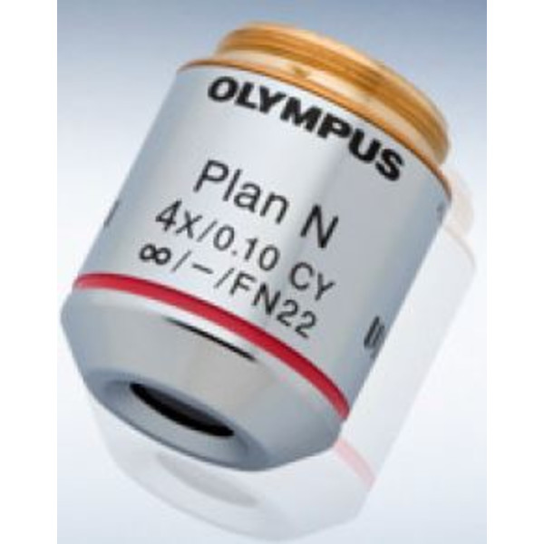 Evident Olympus Objetivo PLN4XCY/0.1 Objetiva de citologia Acromática plano com filtro ND