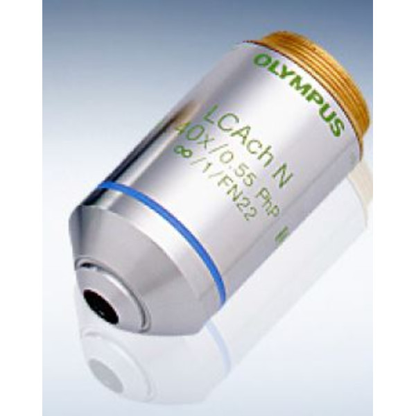 Evident Olympus objetivo LCACHN40XPHP-1-7 C Objetiva de fase Achromat, pré-centrada