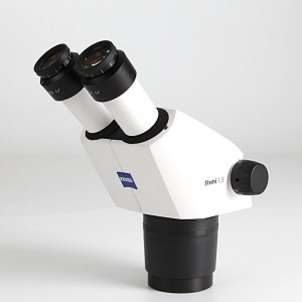 ZEISS Cabeça estereoscópica Stemi 305; bino; clickstop; Greenough; w.d.110mm; 10x/23; Zoom 5:1; 0,8x-4,0x; LED; ESD