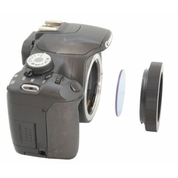 PrimaLuceLab Anel T2 Canon EOS com suporte de filtro 2"