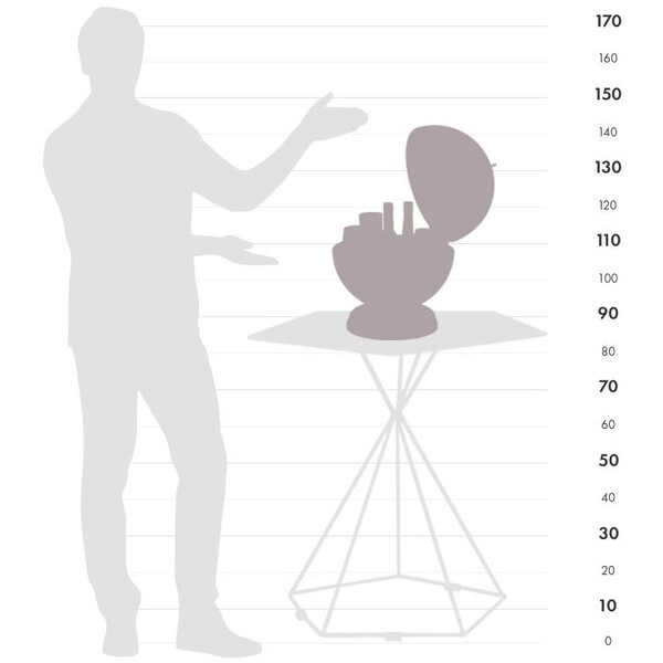 Zoffoli living Globo Bar Urano 40cm
