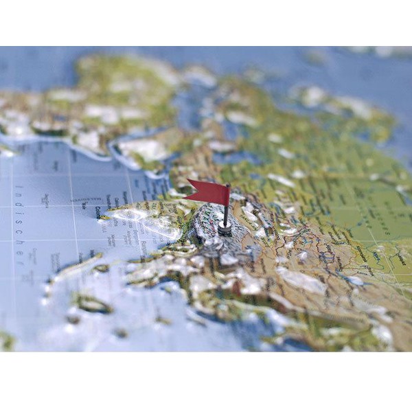 Stellanova 3D Mapa mundial magnético, Escala 1:73 Milhões