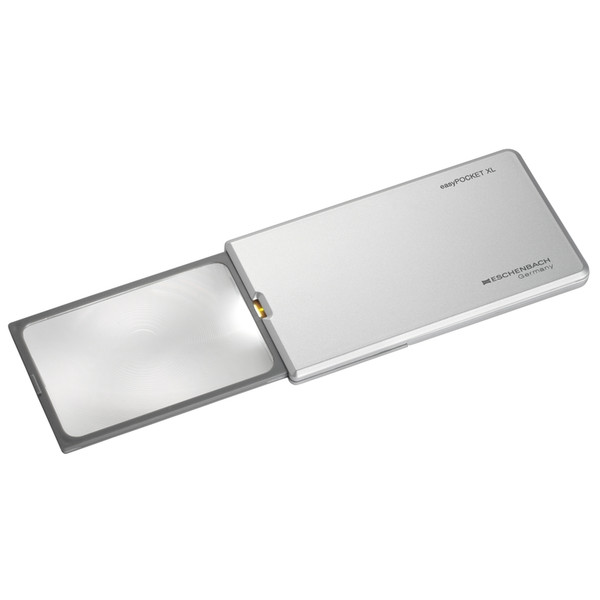 Eschenbach Lupa easyPocket XL 75x50mm 2,5x prata
