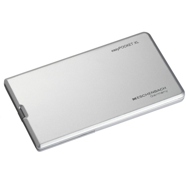 Eschenbach Lupa easyPocket XL 75x50mm 2,5x prata