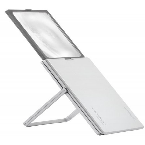 Eschenbach Lupa easyPocket XL 75x50mm 2,5x prata