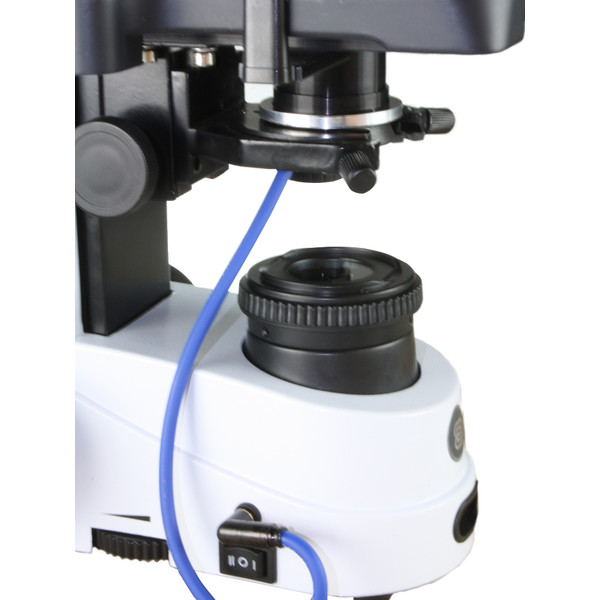 Euromex Microscópio iScope IS.1153-PLi/DFI, DF, trino, infinity, plan, 4x-100x, 100x iris, IOS super contrast oil, spring, LED, 3W