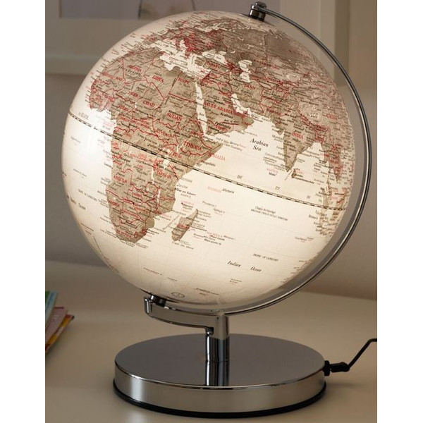TROIKA Globo Terra Silver Light 25cm