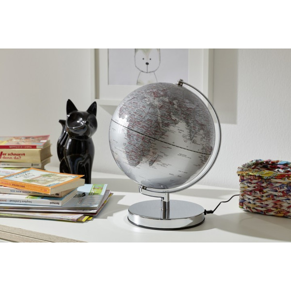 TROIKA Globo Terra Silver Light 25cm