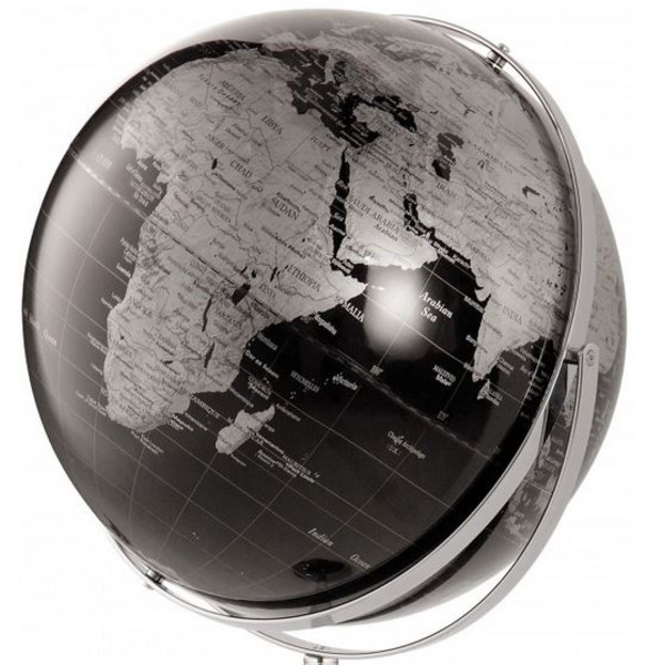 TROIKA Globo com pedestal Apollo 17 Black 43cm