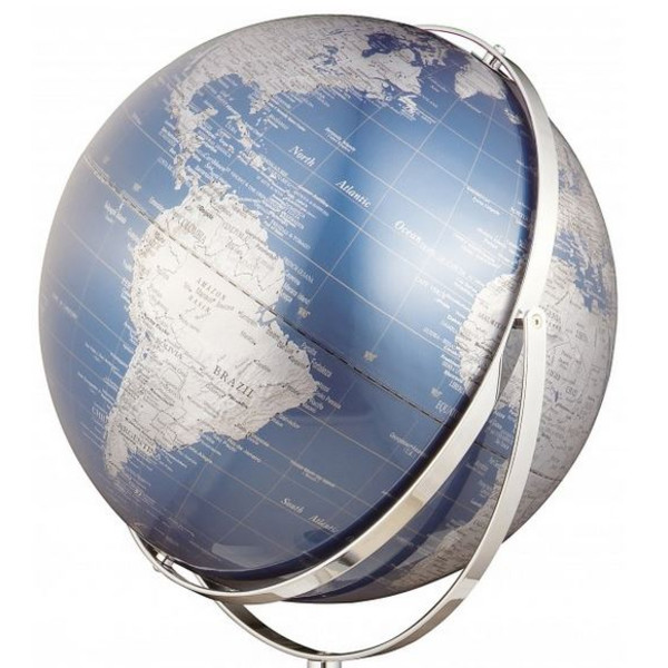 emform Globo com pedestal Apollo 17 Blue 43cm