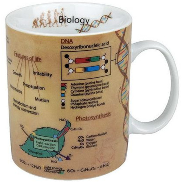 Könitz Chávena Mugs of Knowledge Biology