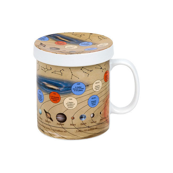 Könitz Chávena Mugs of Knowledge for Tea Drinkers Astronomy