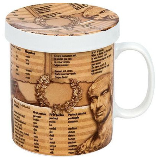 Könitz Chávena Mugs of Knowledge for Tea Drinkers Latin