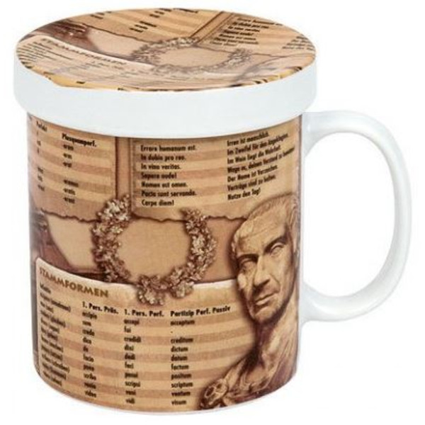 Könitz Chávena Mugs of Knowledge for Tea Drinkers Latin