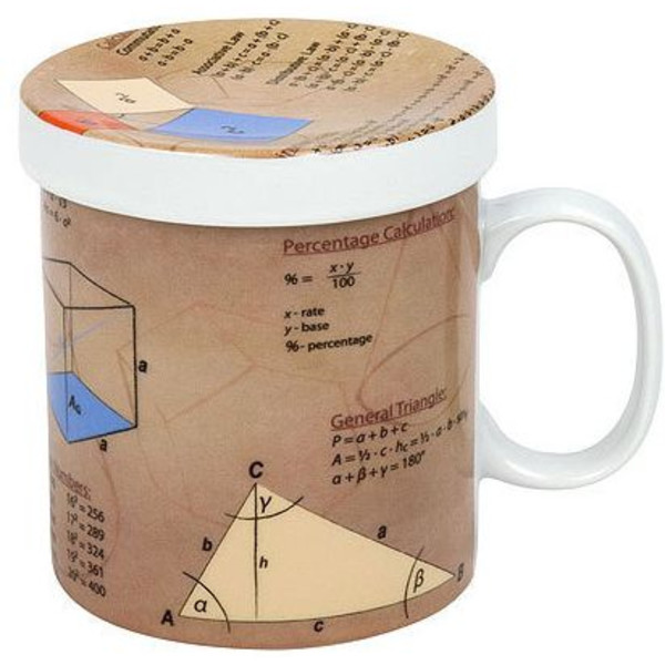 Könitz Chávena Mugs of Knowledge for Tea Drinkers Math
