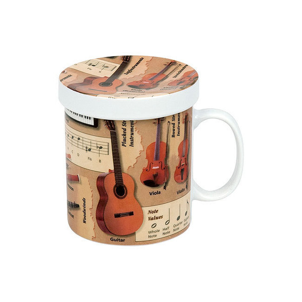 Könitz Chávena Mugs of Knowledge for Tea Drinkers Music