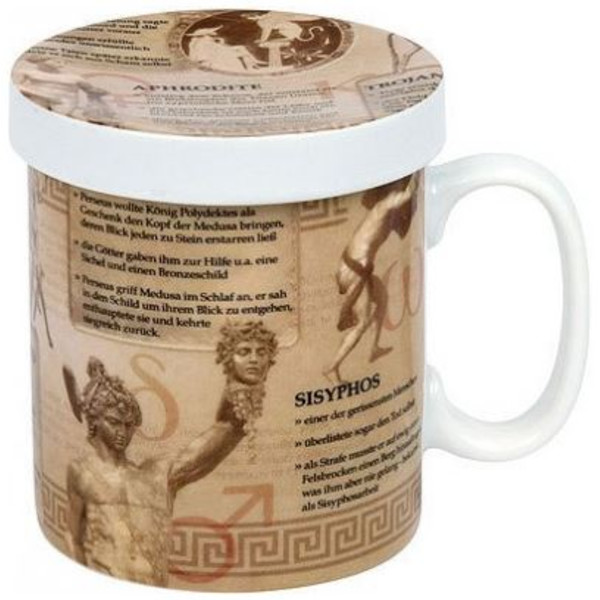 Könitz Chávena Wissensbecher für Teetrinker Mythologie