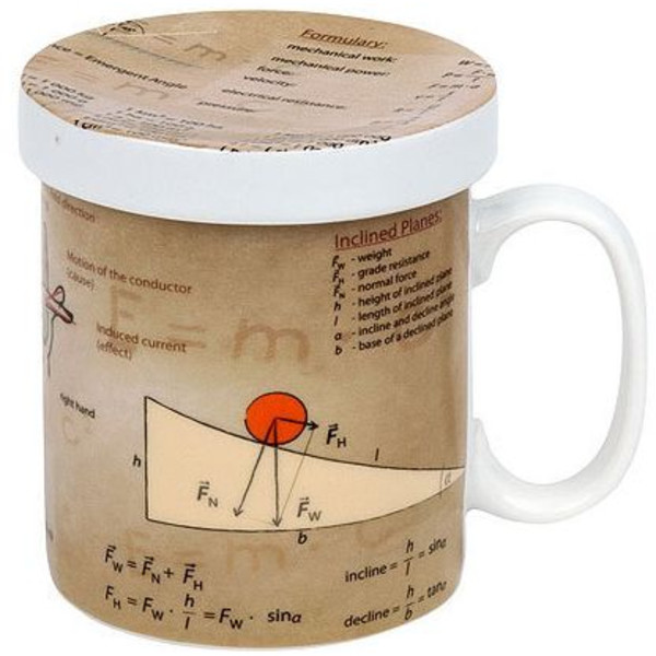 Könitz Chávena Mugs of Knowledge for Tea Drinkers Physics