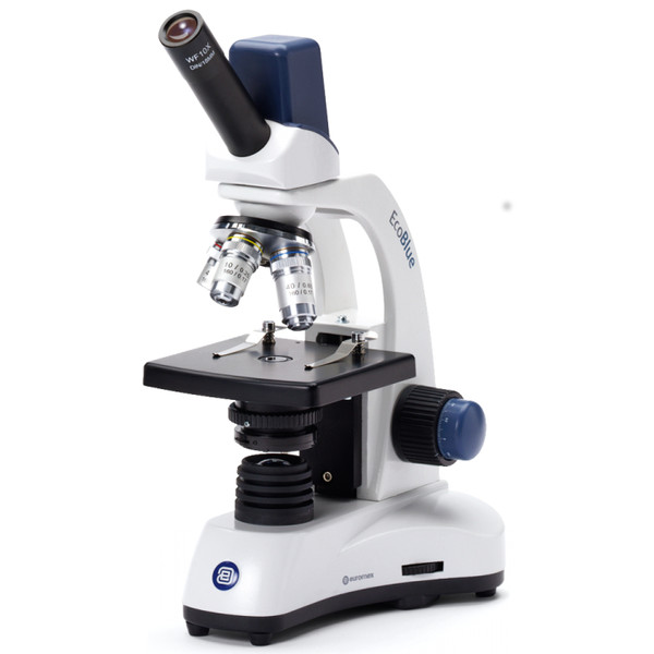 Euromex Microscópio EC.1605, digital, mono, 40x, 100x, 400x, 600x