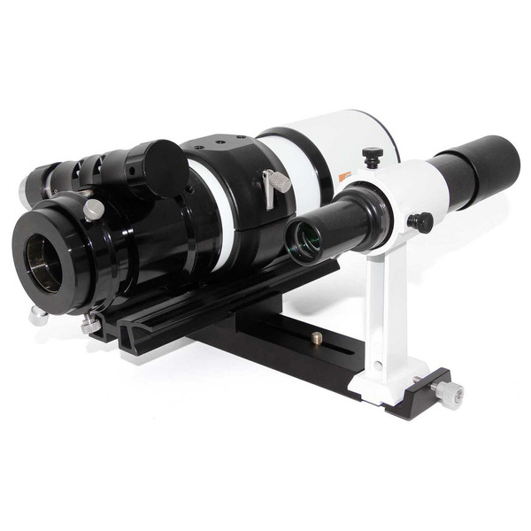 TS Optics Trilho em prisma com duas pinças Vixen-Style