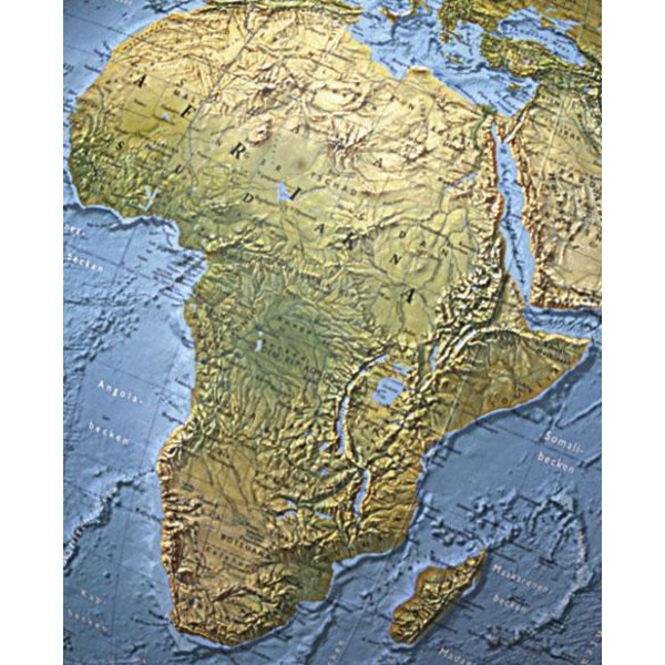 Columbus Globo com pedestal Duorama Aço inoxidável 40cm