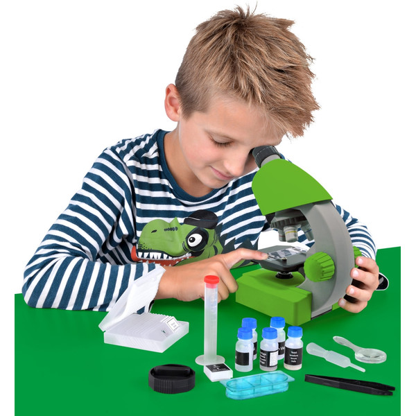 Bresser Junior Microscópio JUNIOR 40x-640x, verde