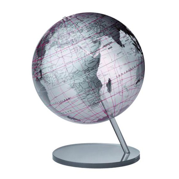 Columbus Globo New Style - Esféra terrestre prata 743008