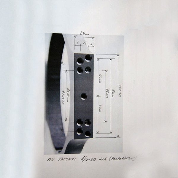 APM Braçadeiras de tubo 250mm