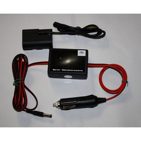 Ertl Elektronics Suprimento de energia Mobile 12V para Canon EOS 5D, 6D, 60D, 60DA, 7D