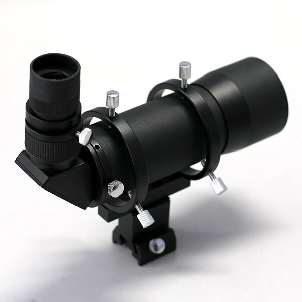APM Luneta buscadora Visor 8,8x60 na vertical e de lado