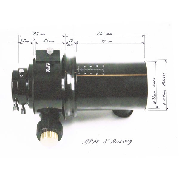 APM Focador Rack and Pinion Focuser 3"