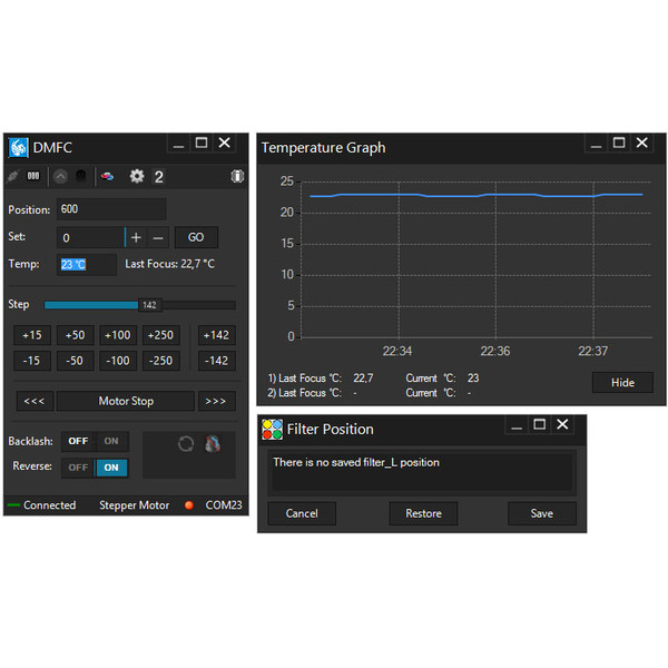 PegasusAstro Dual Motor Focus Controller DMFC